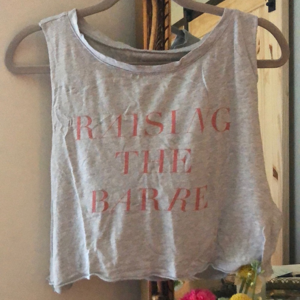 Emi Jay Cropped Barre Tank